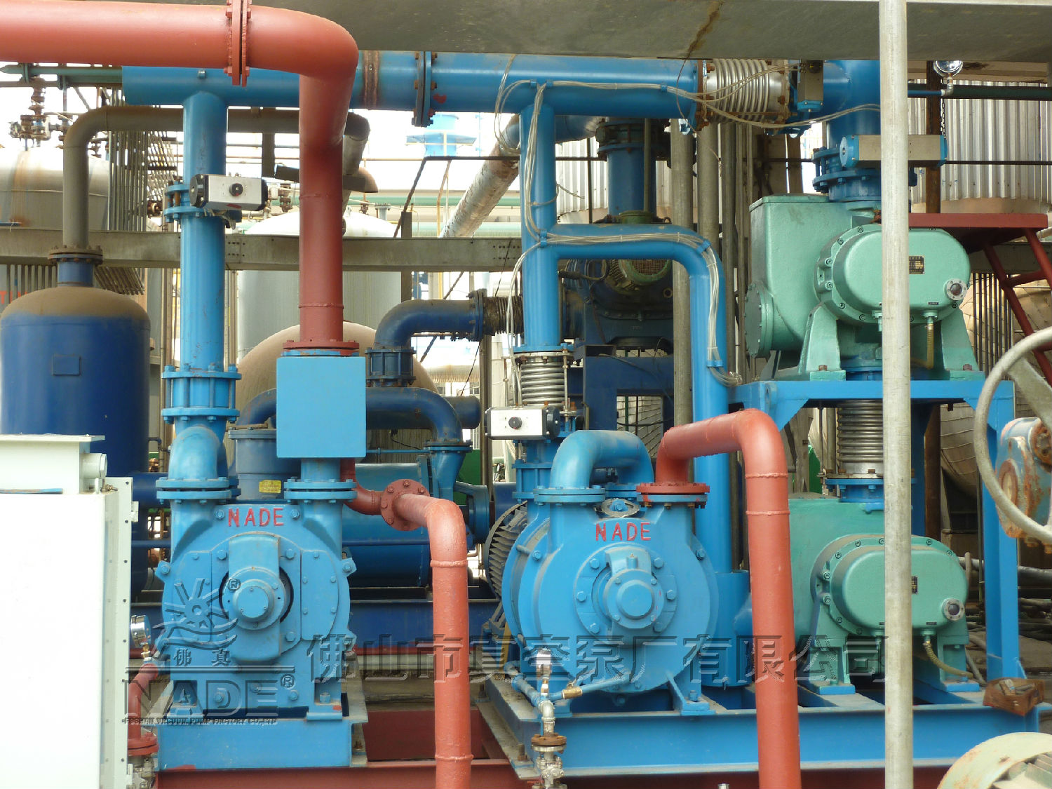 2SK系列水環式真空泵應用在化工行業